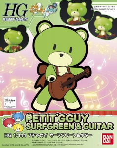 Bandai HG-PT08(211235) 1/144 Petit'Gguy [Surf Green & Guitar]