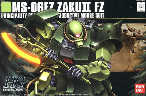 Bandai HG-UC087(5058262) 1/144 MS-06FZ Zaku II FZ