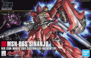 Bandai HG-UC116(5058813) 1/144 MSN-06S Sinanju