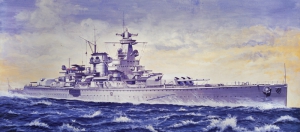 Italeri 508 1/720 German Heavy Cruiser Admiral Scheer