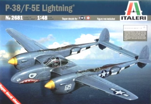 Italeri 2681 1/48 F-5E Lightning (P-38)