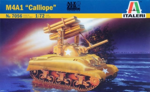 Italeri 7056 1/72 M4A1 Sherman w/T34 "Calliope"