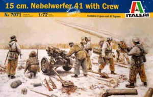 Italeri 7071 1/72 15cm Nebelwerfer 41 w/Crew