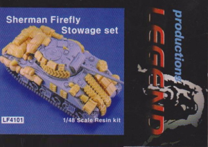 Legend LF4101 1/48 Sherman Firefly - Stowage Set (Resin)