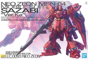 Bandai MG-5055457 1/100 MSN-04 Sazabi "Ver.Ka"