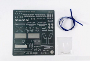 NuNu(Platz) NE24017 1/24 Detail-Up Parts for Mitsubishi Lancer EX2000 Turbo "1982 Rally Of the Thousand Lakes (Rally Finland)" (PN24018)
