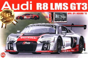 NuNu(Platz) PN24004+NE24004 1/24 Audi R8 LMS (GT3) "2015 Total Spa 24 Hours" w/Detail-Up Parts