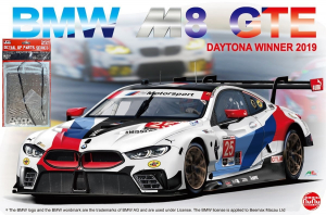 NuNu(Platz) PN24010+NE24010 1/24 BMW M8 GTE "2019 24 Hours of Daytona Winner" w/Detail-Up Parts