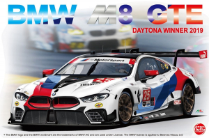 NuNu(Platz) PN24010 1/24 BMW M8 GTE "2019 24 Hours of Daytona Winner"