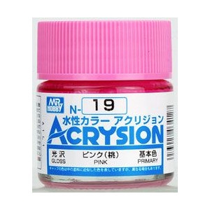 Mr Acrysion Color N-19 Pink [Gloss Primary]