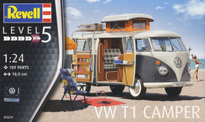 Revell 07674 1/24 Volkswagen Type 2 (T1) "Camper"