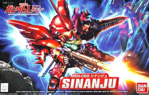 Bandai BB365(167087) MSN-06S Sinanju (SD)