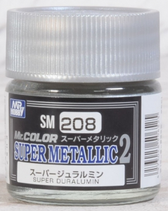 Mr Color Super Metallic SM208 Super Duralumin (鋁合金) (10ml)