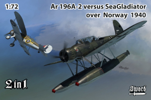 Sword 72120 1/72 Ar196A-2 vs Sea Gladiator Interim "Norway 1940" (2 kits)