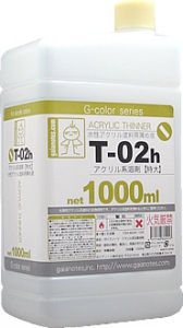 Gaianotes T-02h Acrylic Thinner 1000ml