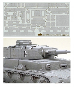 Tamiya 12650 1/35 Zimmerit Coating Sheet for Panzerkampfwagen IV Ausf.J