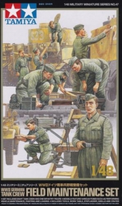 Tamiya 32547 1/48 German Tank Crew - Field Maintenance (W.W.II)