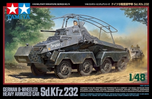 Tamiya 32574 1/48 Sd.Kfz.232 (8-rad)