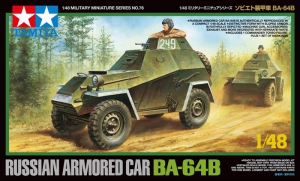 Tamiya 32576 1/48 Russian Armored Car BA-64B