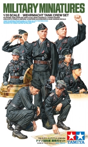 Tamiya 35354 1/35 German Wehrmacht Tank Crew Set (W.W.II)