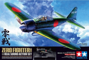 Tamiya 60311 1/32 Mitsubishi A6M5 Zero Model 52 (Zeke) [52型] [Real Sound Action Set]