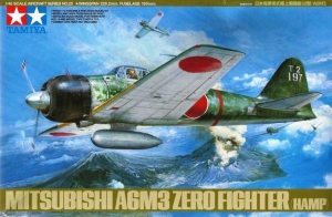 Tamiya 61025 1/48 Mitsubishi A6M3 Zero Fighter Model 32 零戦32型 (Hamp)