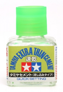 Tamiya 87182 Extra Thin Cement "Quick-Setting" (40ml)