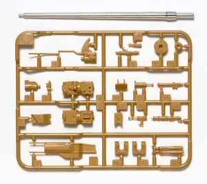 Tamiya 12664 1/35 Metal Gun Barrel Set for Tamiya 35345 German Tank Panther Ausf.D