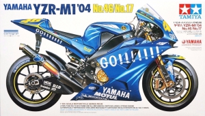 Tamiya 14098 1/12 Yamaha YZR-M1 2004 "N0.46/No.17"