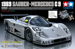 Tamiya 24359(LP70) 1/24 Sauber Mercedes C9 (1989) + Lacquer Paint LP-70 Gloss Aluminium (10ml)