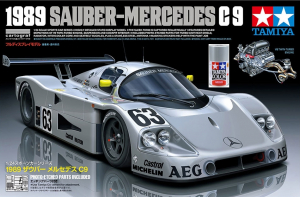 Tamiya 24359(TS17) 1/24 Sauber Mercedes C9 (1989) + Spray Color TS-17 Gloss Aluminum