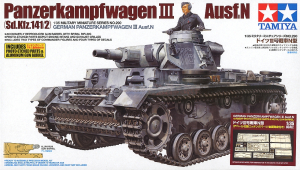 Tamiya 25159 1/35 Panzerkampfwagen III Ausf.N (with Aber Photo-Etched & Metal Gun Barrel)