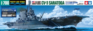 Tamiya 25179 1/700 USS Saratoga (CV-3) "Battle of Iwo Jima 1945" w/Pontos Model Detail Up Parts