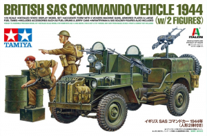 Tamiya 25423 1/35 Special Air Service (SAS) Commando Jeep (Modified Willys MB) [1944]