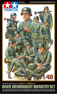 Tamiya 32602 1/48 German Infantry - At Rest (W.W.II)