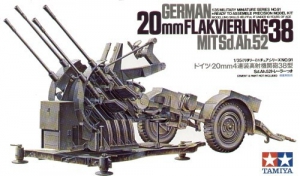 Tamiya 35091 1/35 2cm Flakvierling 38 Mit Sd.Ah.52