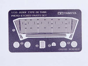 Tamiya 35278 1/35 Photo-Etched Parts for JDSDF Type 90 Tank