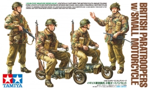 Tamiya 35337 1/35 British Paratroopers w/Welbike (W.W.II)