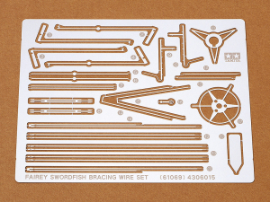 Tamiya 61069 1/48 Swordfish Photo Etched Bracing Wire (for Tamiya 61079 & 61099)