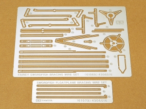 Tamiya 61072 1/48 Fairey Swordfish Floatplane Photo-etched Bracing Wire (for Tamiya 61071)