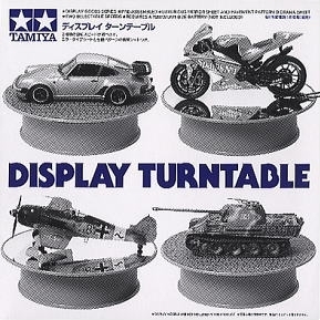 Tamiya 73001 Display Turntable (Gray)