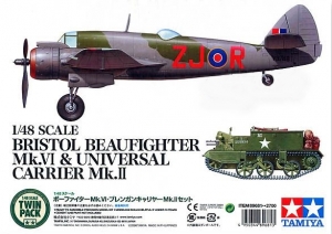 Tamiya 89681 1/48 Bristol Beaufighter Mk.VI & Universal Carrier Mk.II