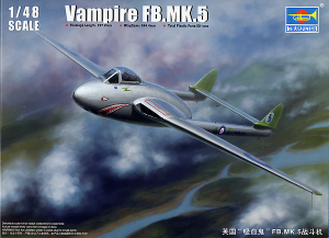 Trumpeter 02874 1/48 Vampire FB.5