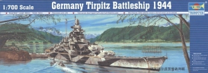 Trumpeter 05712 1/700 German Battleship Tirpitz 1944