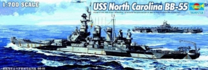 Trumpeter 05734 1/700 USS North Carolina (BB-55) 1944