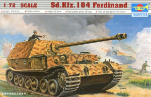 Trumpeter 07205 1/72 Sd.Kfz.184 Panzerjager "Ferdinand"