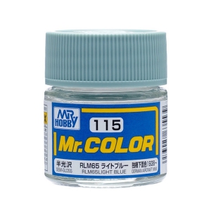 Mr Color C-115 RLM65 Light Blue (10ml) [Semi-Gloss - German Aircraft WWII]