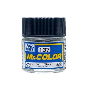 Mr Color C-137 Tire Black (10ml) [Matt] (Primary]