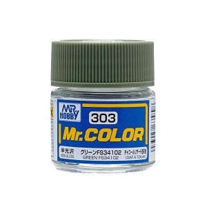 Mr Color C-303 Green FS-34102 Semi-Gloss USAF A-10A