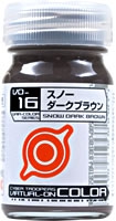 Gaianotes Color VO-16 Snow Dark Brown 15ml